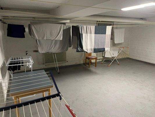 Raum zum Wäschetrocknen