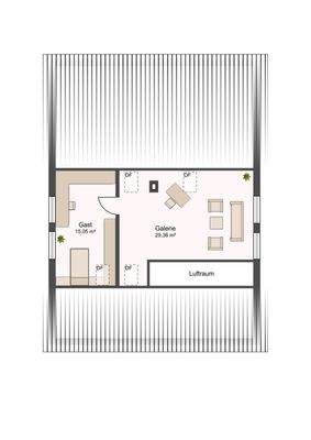 Grundriss Dachgeschoss 