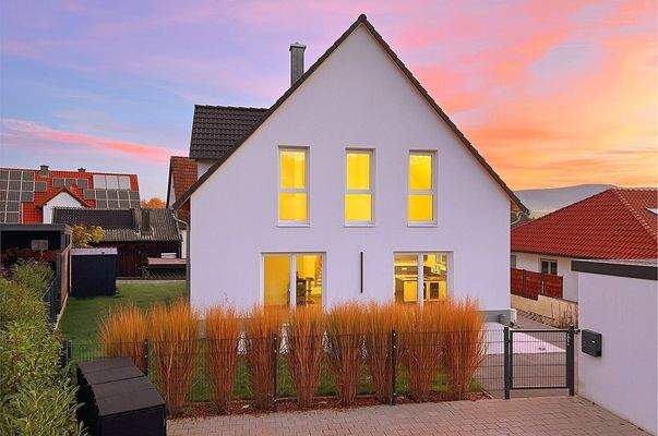 Südansicht Dämmerung