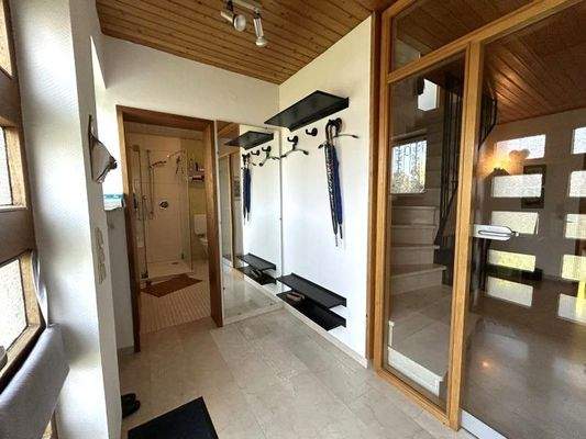 Windfang im Erdgeschoss