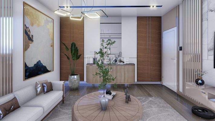 Sea-View Apartments in a Complex in Antalya Altıntaş