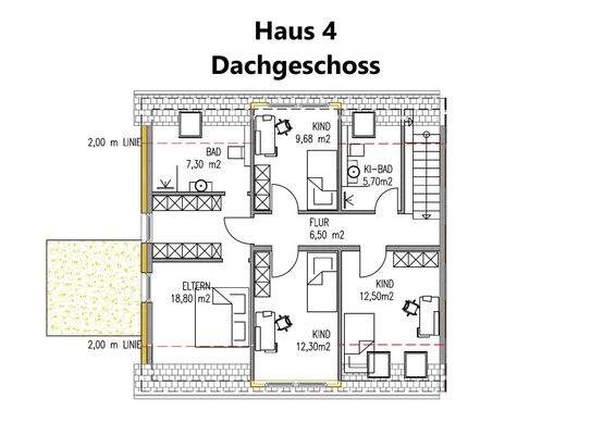 Haus 4 - DG