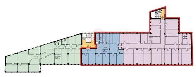 5. Obergeschoss mit ca. 648 m² ¬  neu