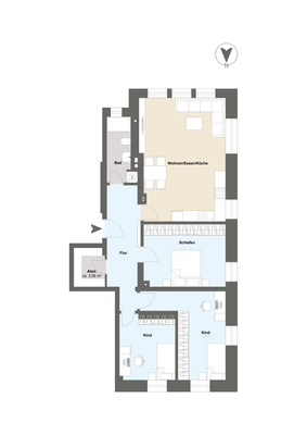 WE3TE02_NeoLiberty Darmstadt - 1. OBERGESCHOSS WE03 (Rosa) - I2DU8I-3