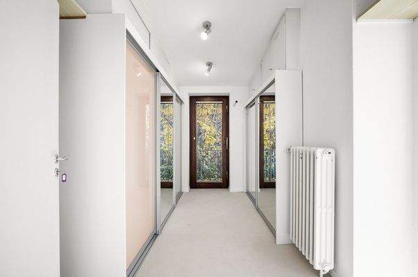 Klare Sichtachsen auch im Obergeschoss