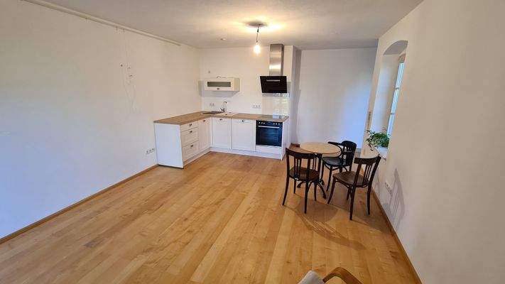 Blick von Terrassentür EG