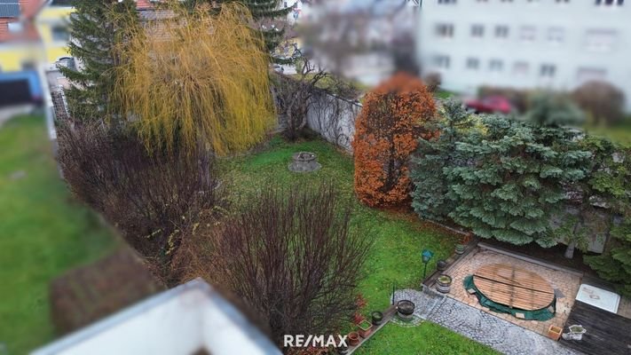 Gartenansicht Bauträger