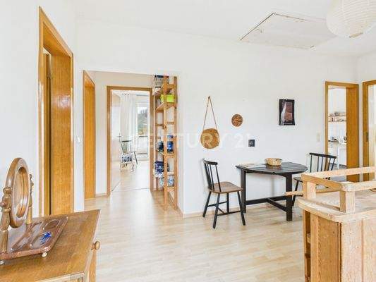 Großer Flur im Obergeschoss