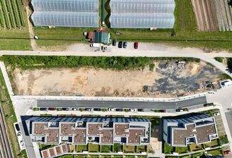 Vogelperspektive Grundstücke