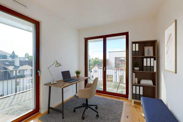 Arbeitszimmer Visualisierung