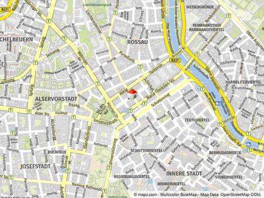 Geolyzer Kartenausschnitt