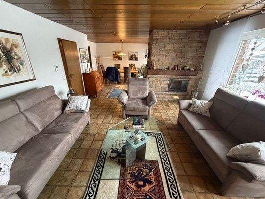 Blick in das Wohnzimmer