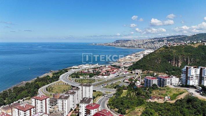 Furnished Flats in Yıldızlı Akcaabat with Sea View