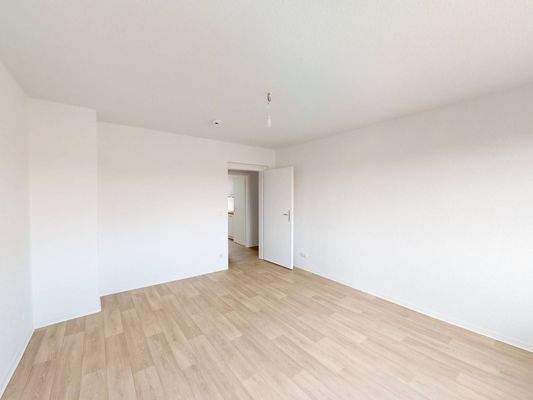 Ansicht II: Wohn- und Esszimmer