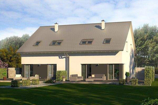 Moderne Familienvilla im Grünen