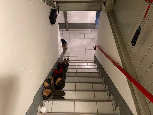 Treppe zum Keller