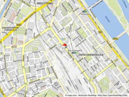 Geolyzer Kartenausschnitt