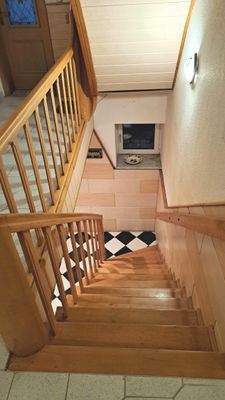 Aufgang zum Erdgeschoss