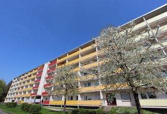 Objektansicht Balkonseite