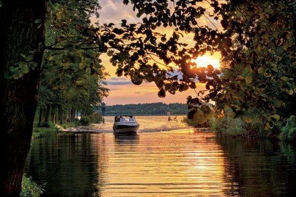 Storkower See und Kanal zum Scharmützelsee