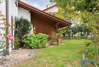 Terrasse im Erdgeschoss