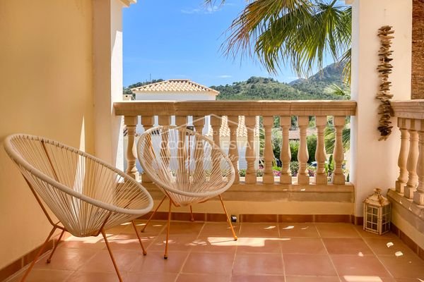Balkon...