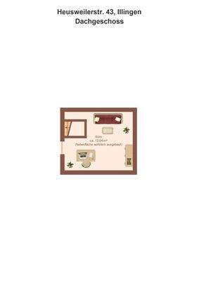 Grundriss Spitzboden