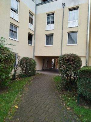 Blick zur Wohnung im I.OG