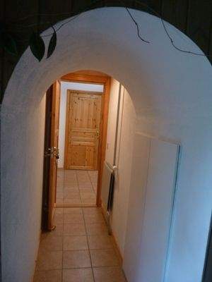 Durchgang vom grossen Wohnraum