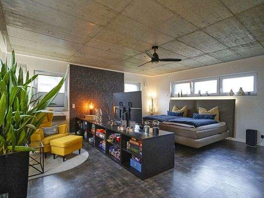 Gemütlicher Schlafbereich mit...