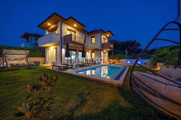 Detached Furnished Villa with Pool and Parking in Kaş Antalya