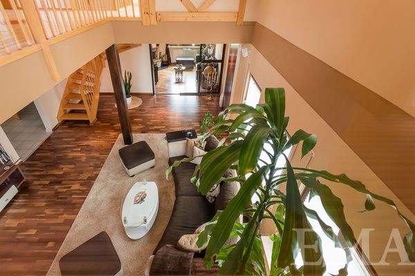 Blick von der Galerie