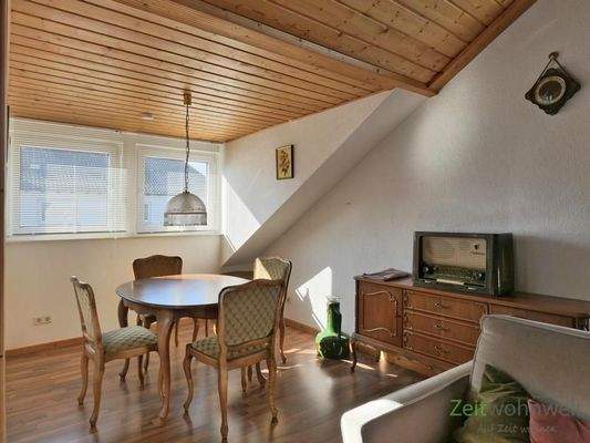 Esstisch-Ecke im Wohnzimmer