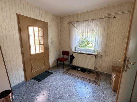 Windfang Hauseingang