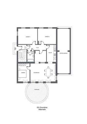 EG Grundriss Alternativ