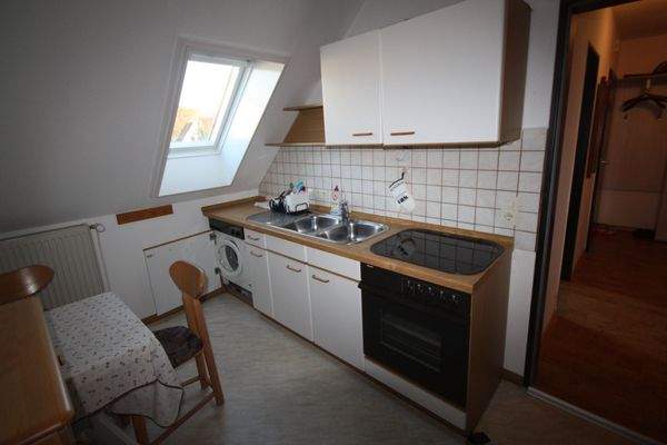 Küchenbereich Dachgeschosswohnung