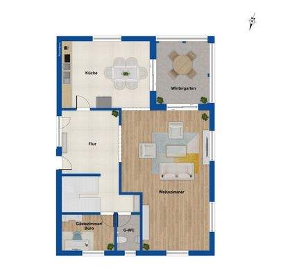 Grundriss Erdgeschoss