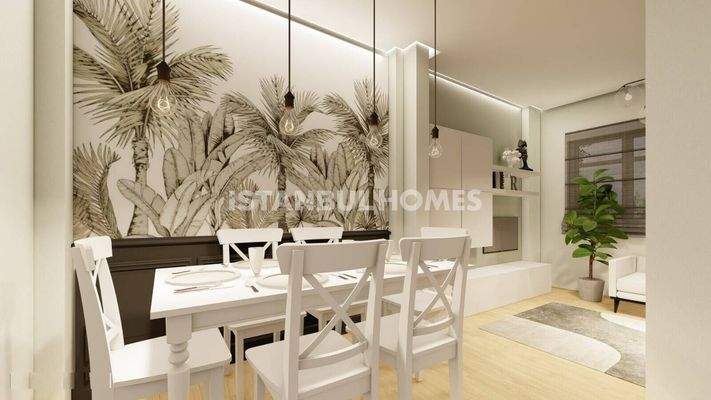 Furnished Whole Apartment Building in Istanbul with 5 Floors