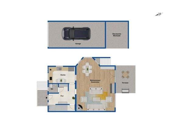 Grundriss - Erdgeschoss