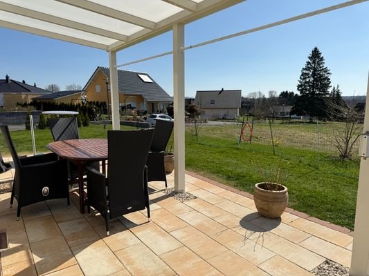 Überdachte Terrasse 