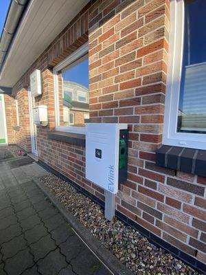 E-Ladepunkt, einer von sechs