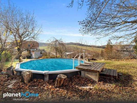 Garten - Poolansicht