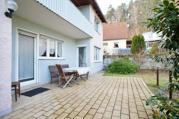 Terrasse zum Garten