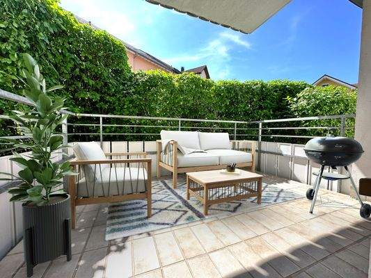 Balkon Visualisierung