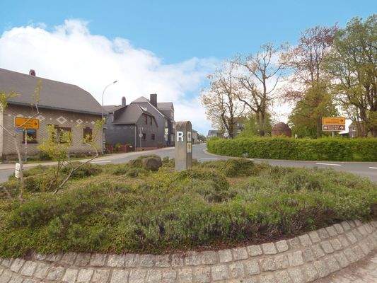 Rennsteig vor dem Haus