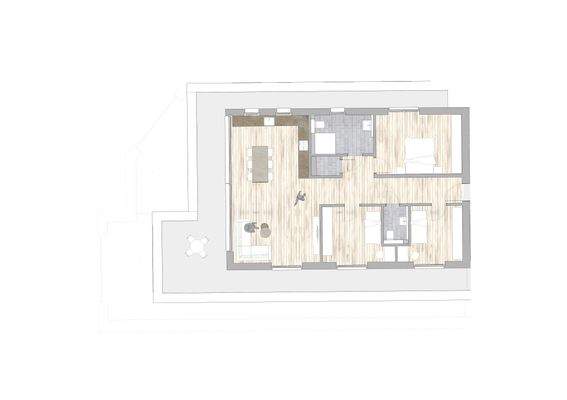 Grundriss Wohnung 19