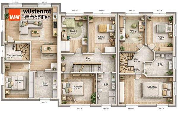 Wählen Sie Ihren Favorit im Obergeschoss