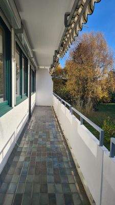 nach Süden ausgerichtete Loggia