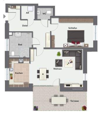 WE 3 - nicht maßstabsgerecht