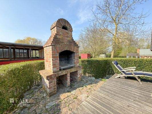 Kamin mit Speckstein